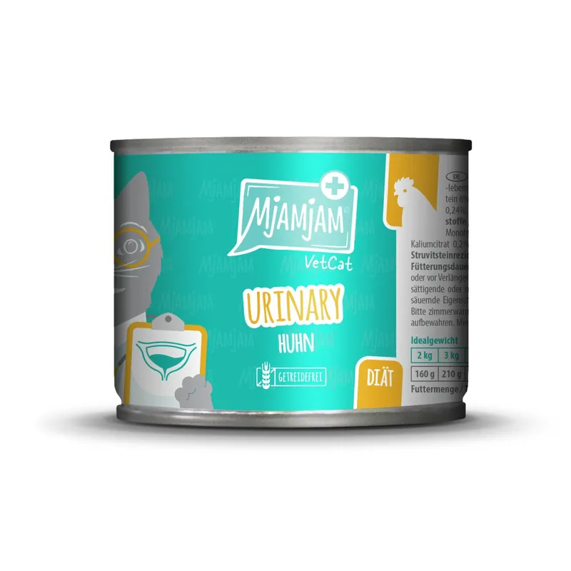 MJAMJAM VetCat Urinary Huhn 200 g Geprüft
